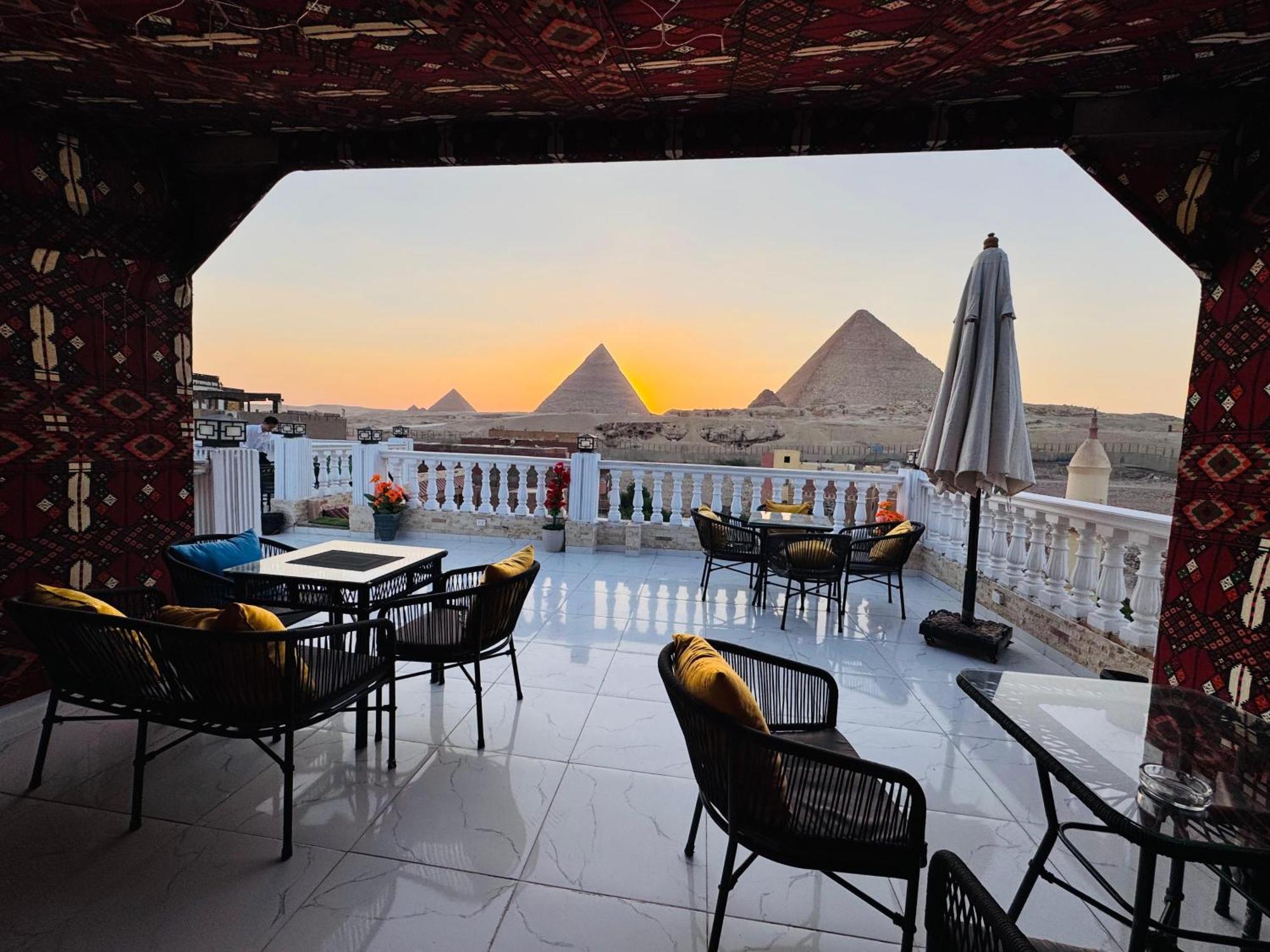 New Scarab Pyramids View Hotel Kafrat al Jabal Exterior photo